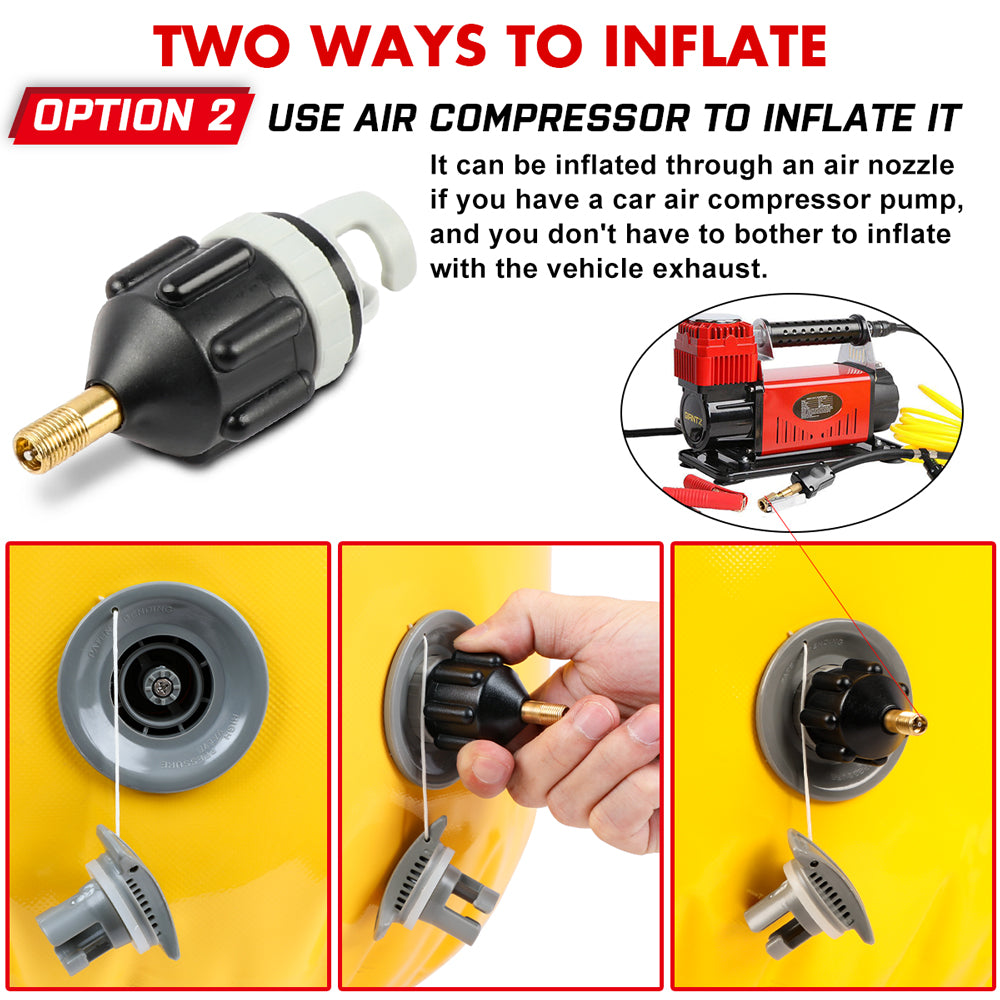 X-BULL Exhaust Jack Air Jack Rescue Kit/ 2PCS Recovery Tracks Boards 4x4 4WD Gen2.0