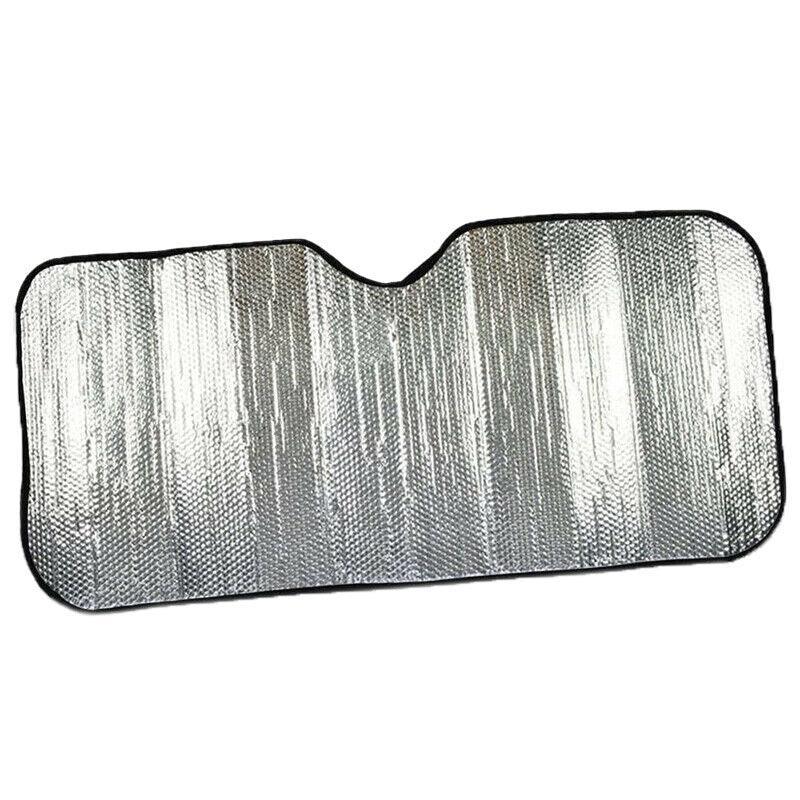Car Windscreen Sun Shade Heat Reflective Windshield Front Rear Window Uv Block - 130*60