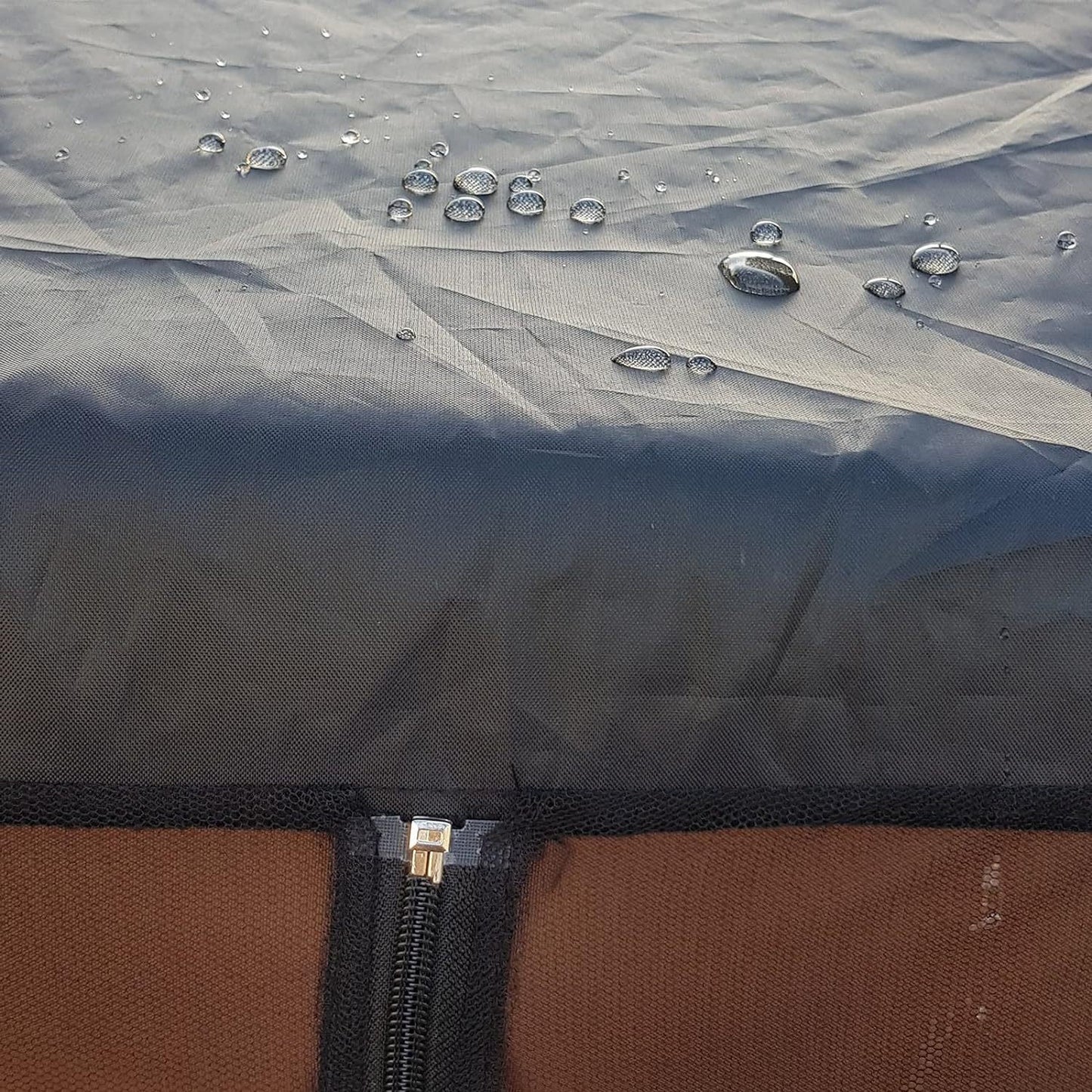 Portable Outdoor Chair Cover with Mosquito Net & Sun Canopy - UV & Water-Resistant Shelter for Camping & Fishing(black 82*89*160CM)(not including stand)