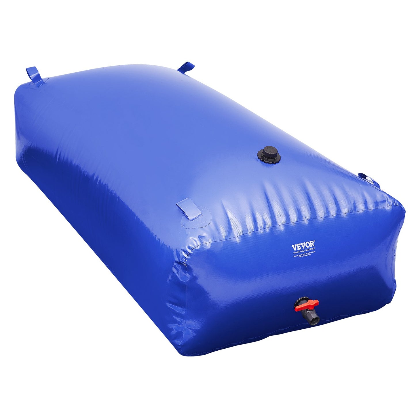 VEVOR Portable Water Storage Bladder 264 Gal 1000D PVC Collapsible Water Tank