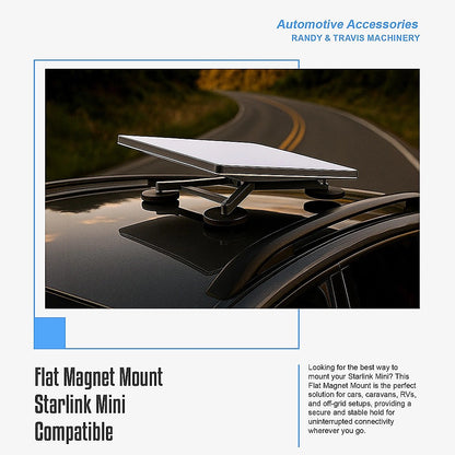 Flat Magnet Mount Starlink Mini Compatible