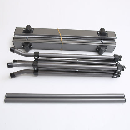 Portable Lightweight Folding Camping Table - Durable Aluminum Outdoor Picnic Desk with Easy Setup, 52*52*50cm