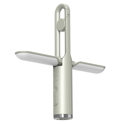 Multi-Function Folding LED Camping Lantern & Flashlight - USB Rechargeable, 3 Light Modes + SOS(Light green)