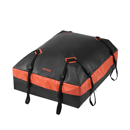 Car Rooftop Cargo Carrier Bag 21 Cubic Feet Roof Cargo Carrier 840D PVC