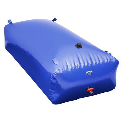 VEVOR Portable Water Storage Bladder 264 Gal 1000D PVC Collapsible Water Tank